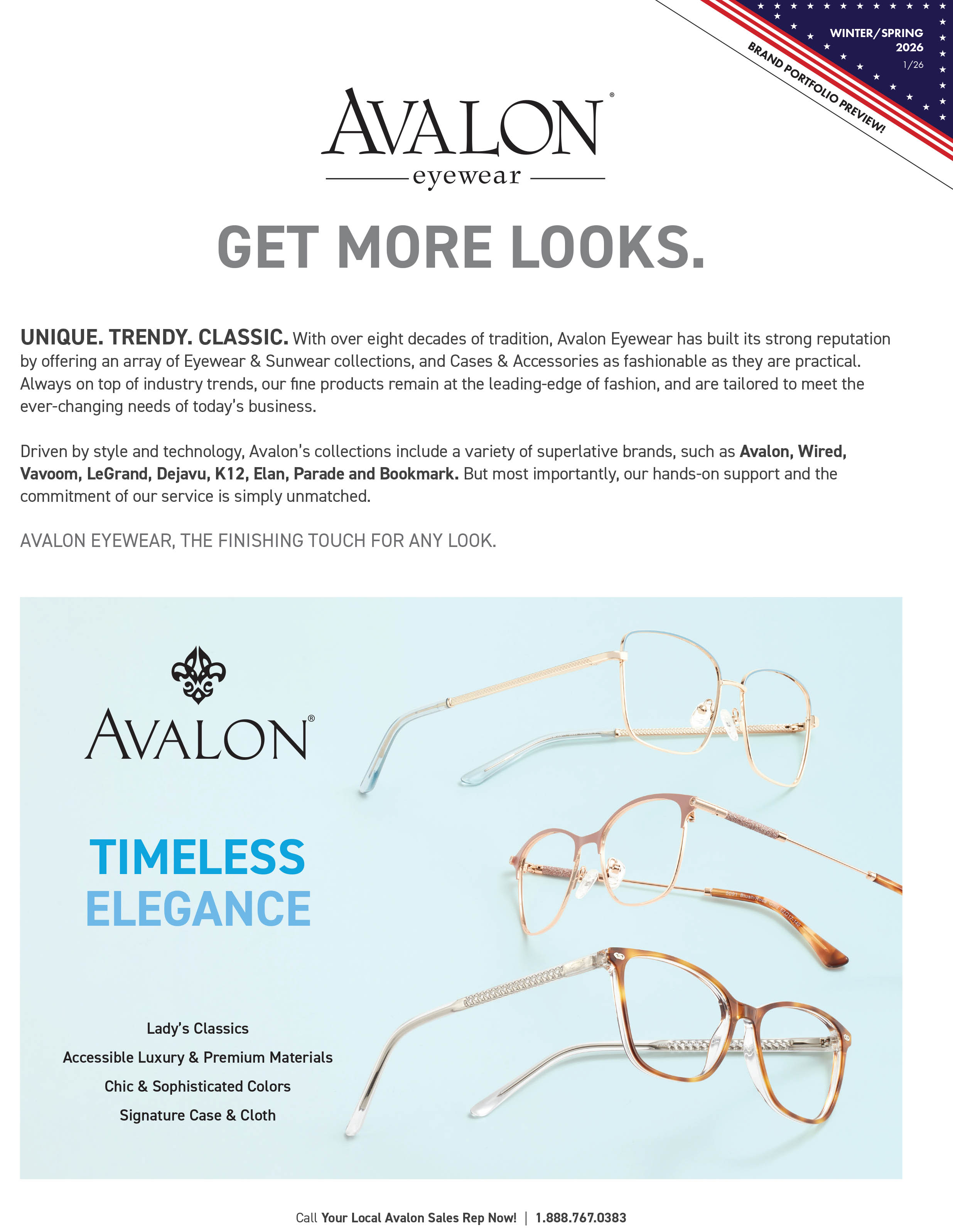 Download Avalon Eyewear Frame Catalog